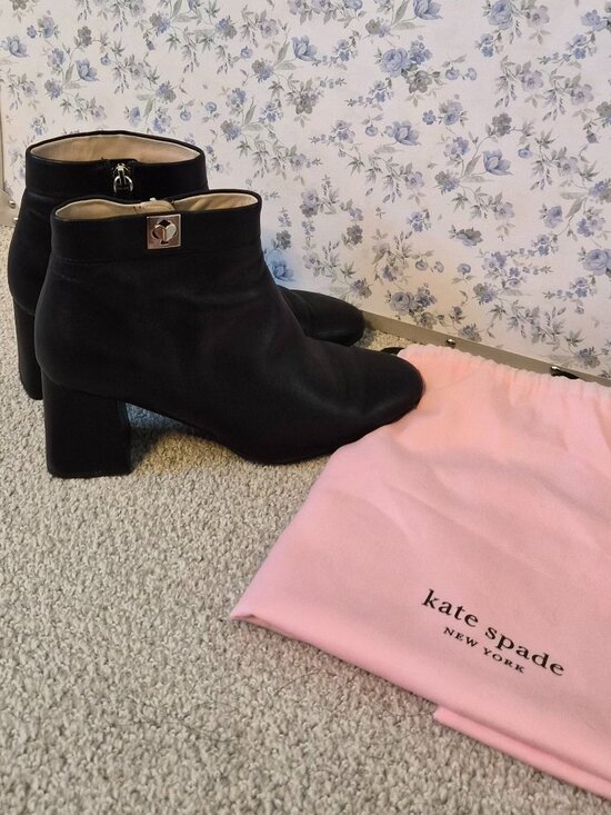 kate spade Shoes - Kate Spade Leather Ankle Boots